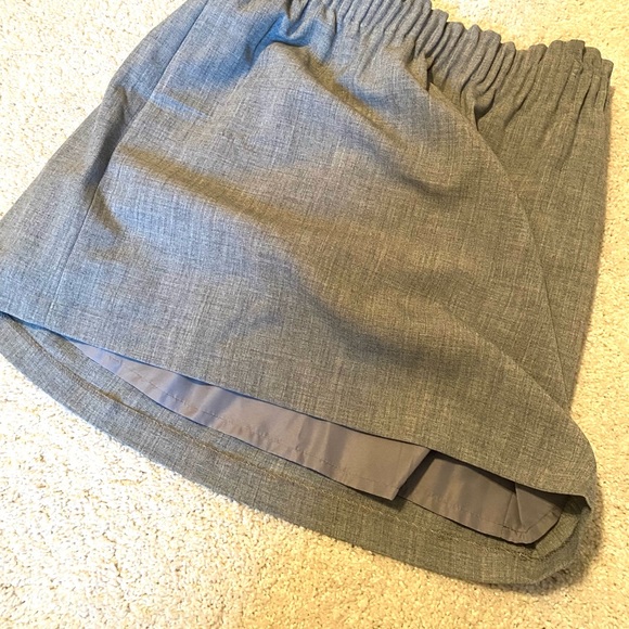 NWT J.Crew gray pull on skirt - Picture 2 of 6